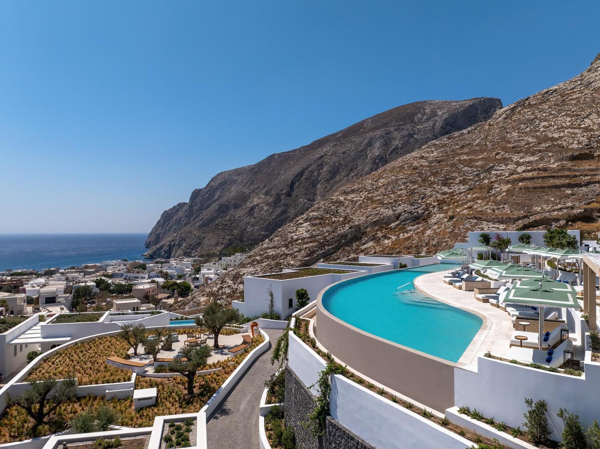 Sandblu Resort Kamári Dış mekan fotoğraf