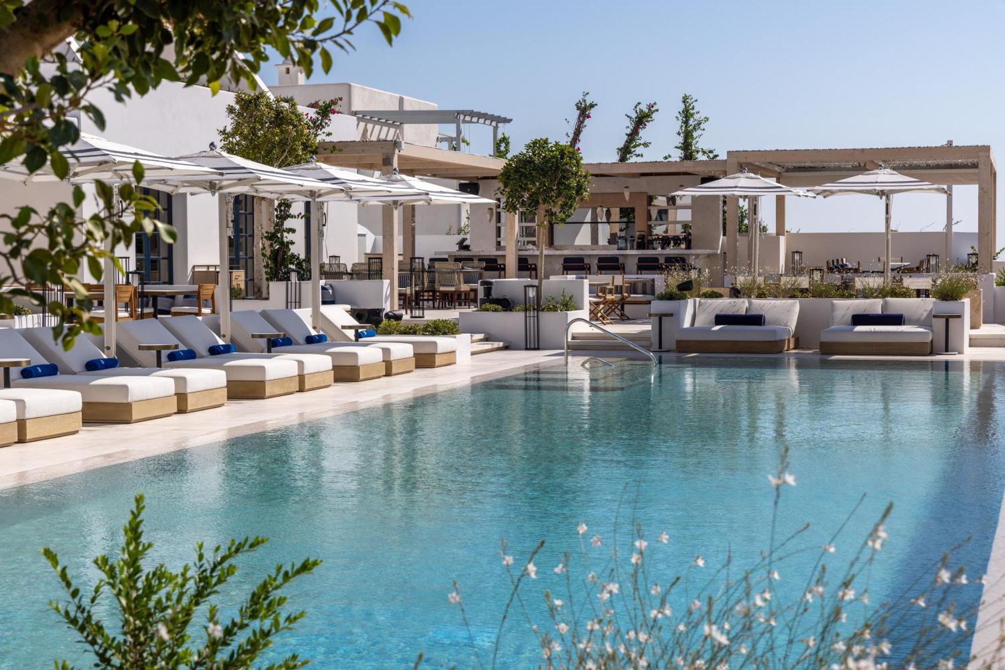 Sandblu Resort Kamári Dış mekan fotoğraf