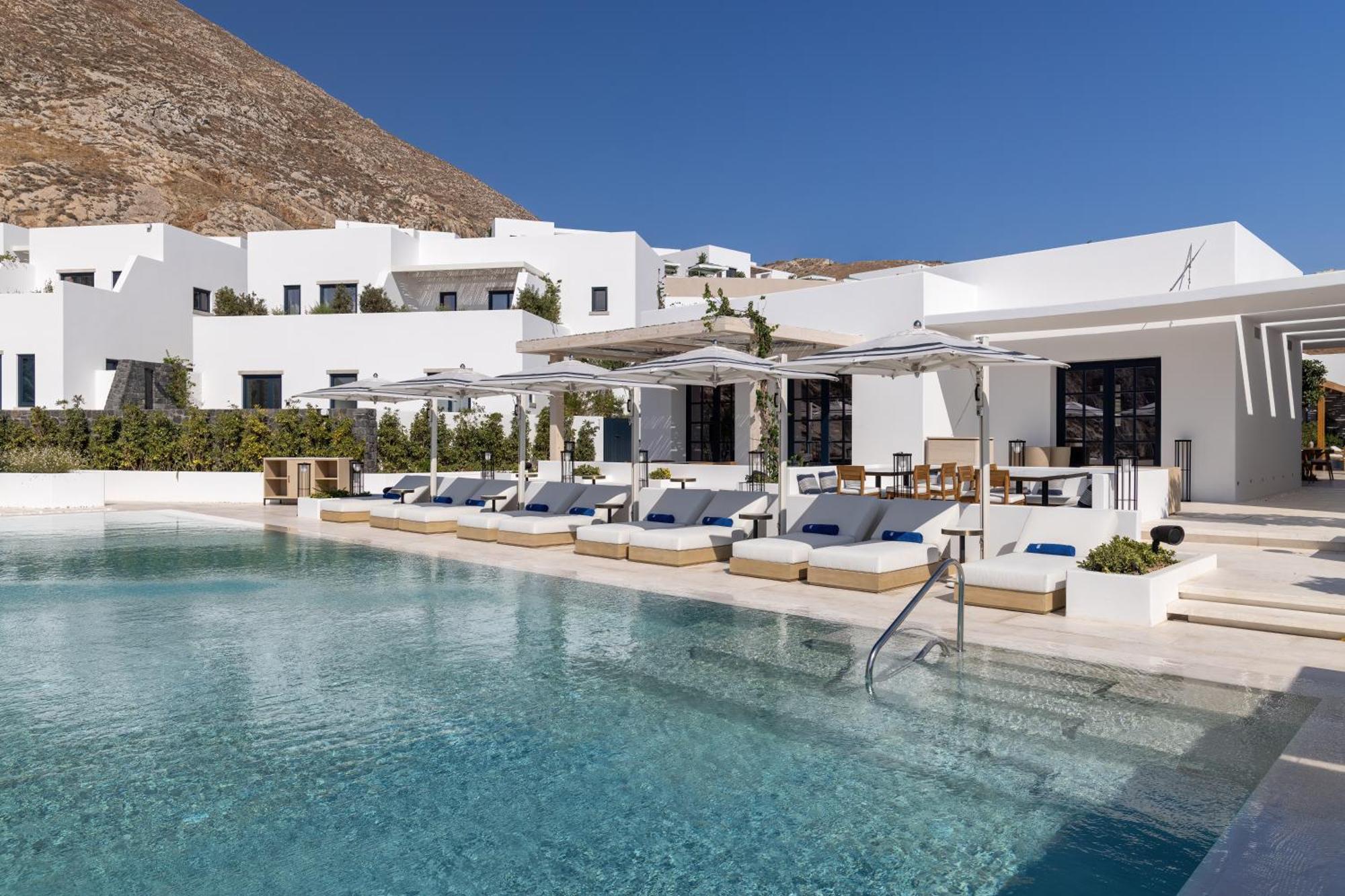 Sandblu Resort Kamári Dış mekan fotoğraf