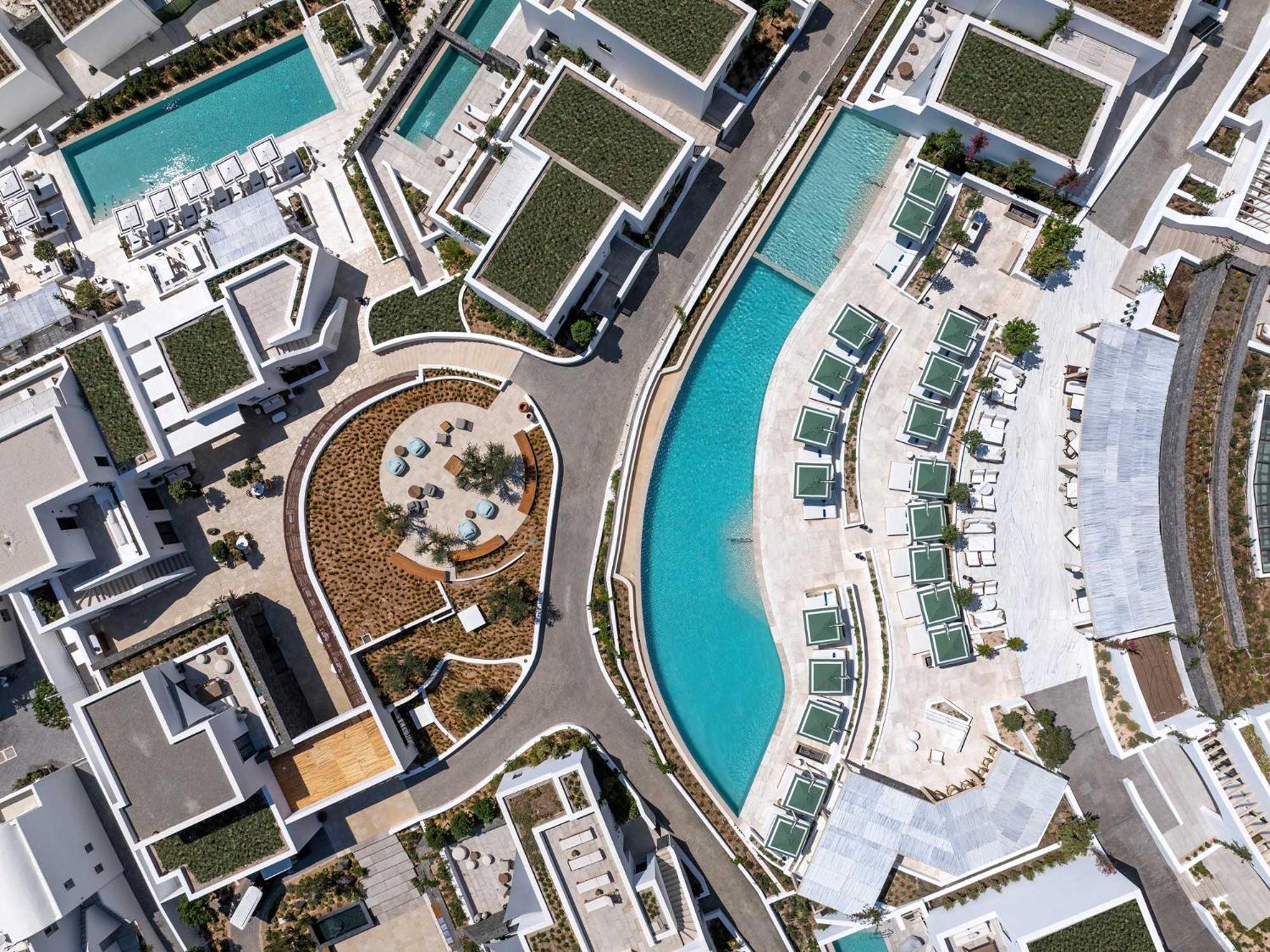 Sandblu Resort Kamári Dış mekan fotoğraf
