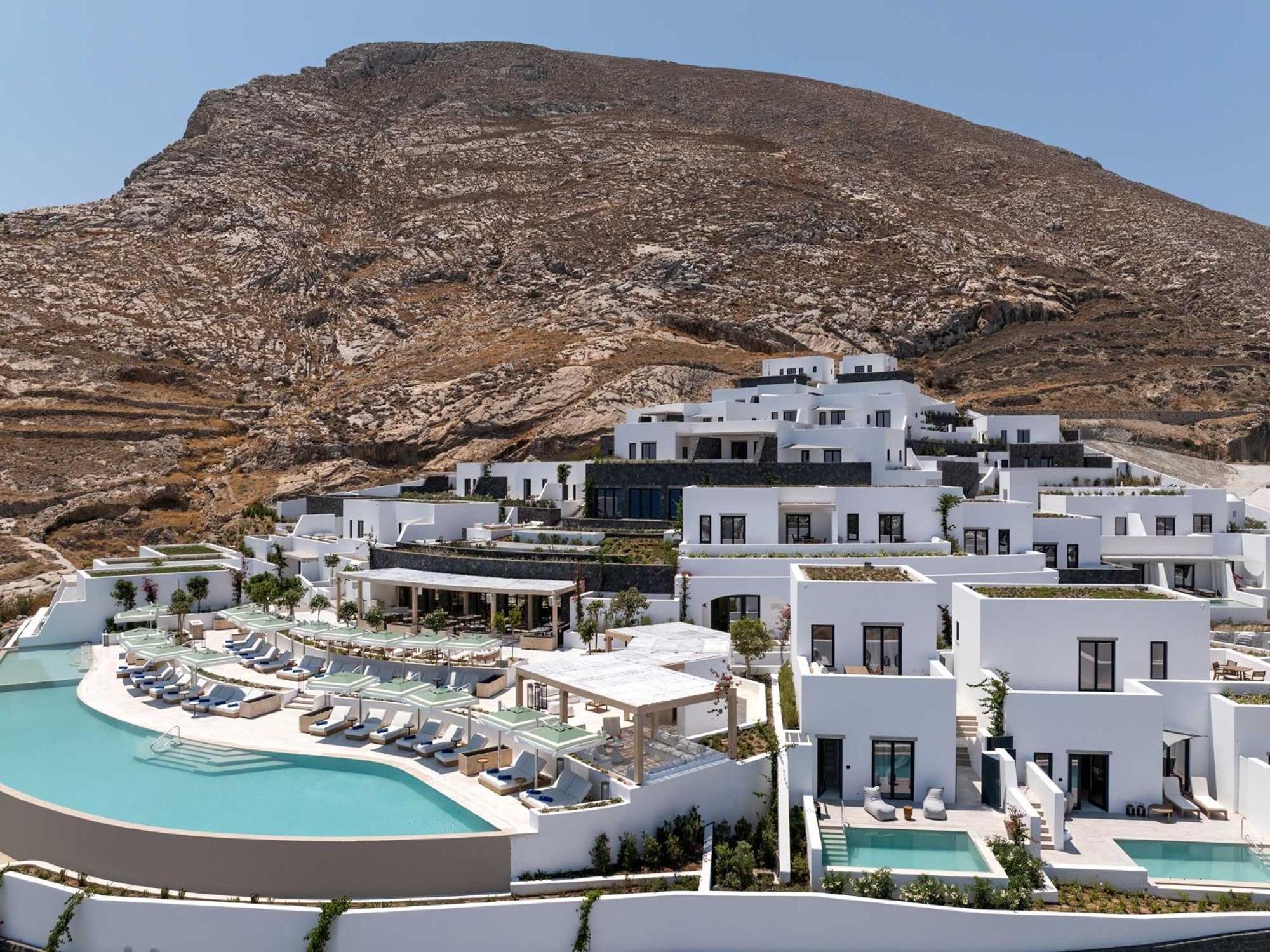 Sandblu Resort Kamári Dış mekan fotoğraf