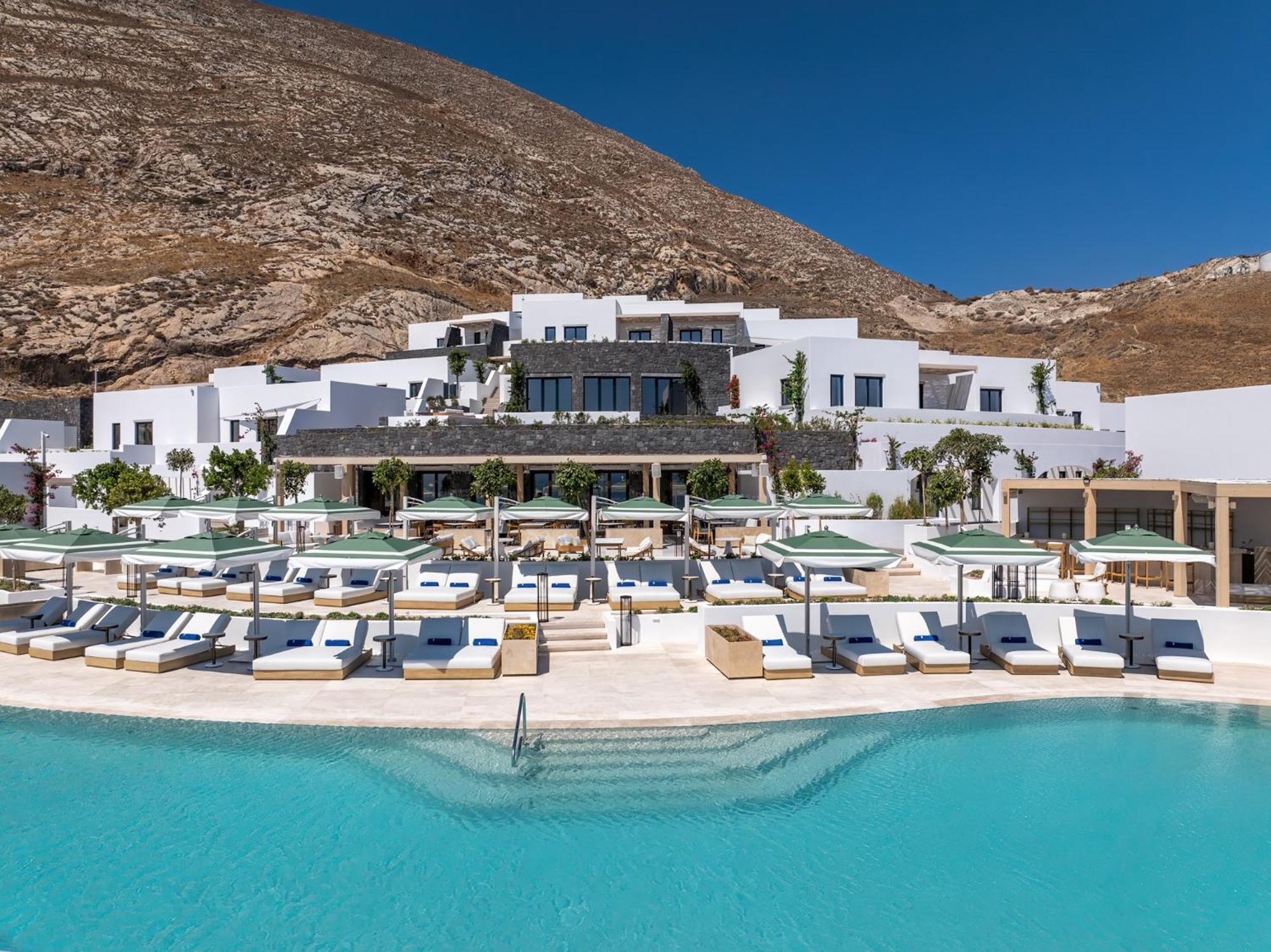 Sandblu Resort Kamári Dış mekan fotoğraf