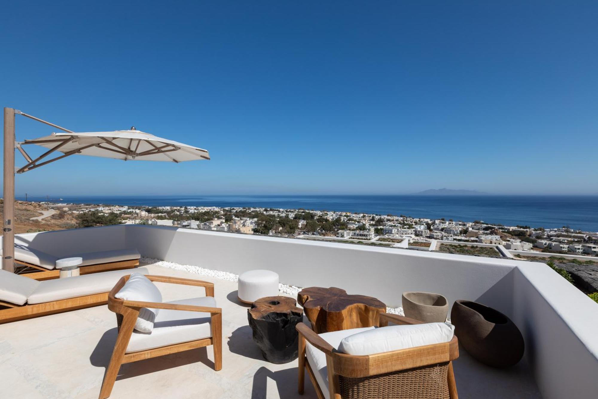 Sandblu Resort Kamári Dış mekan fotoğraf