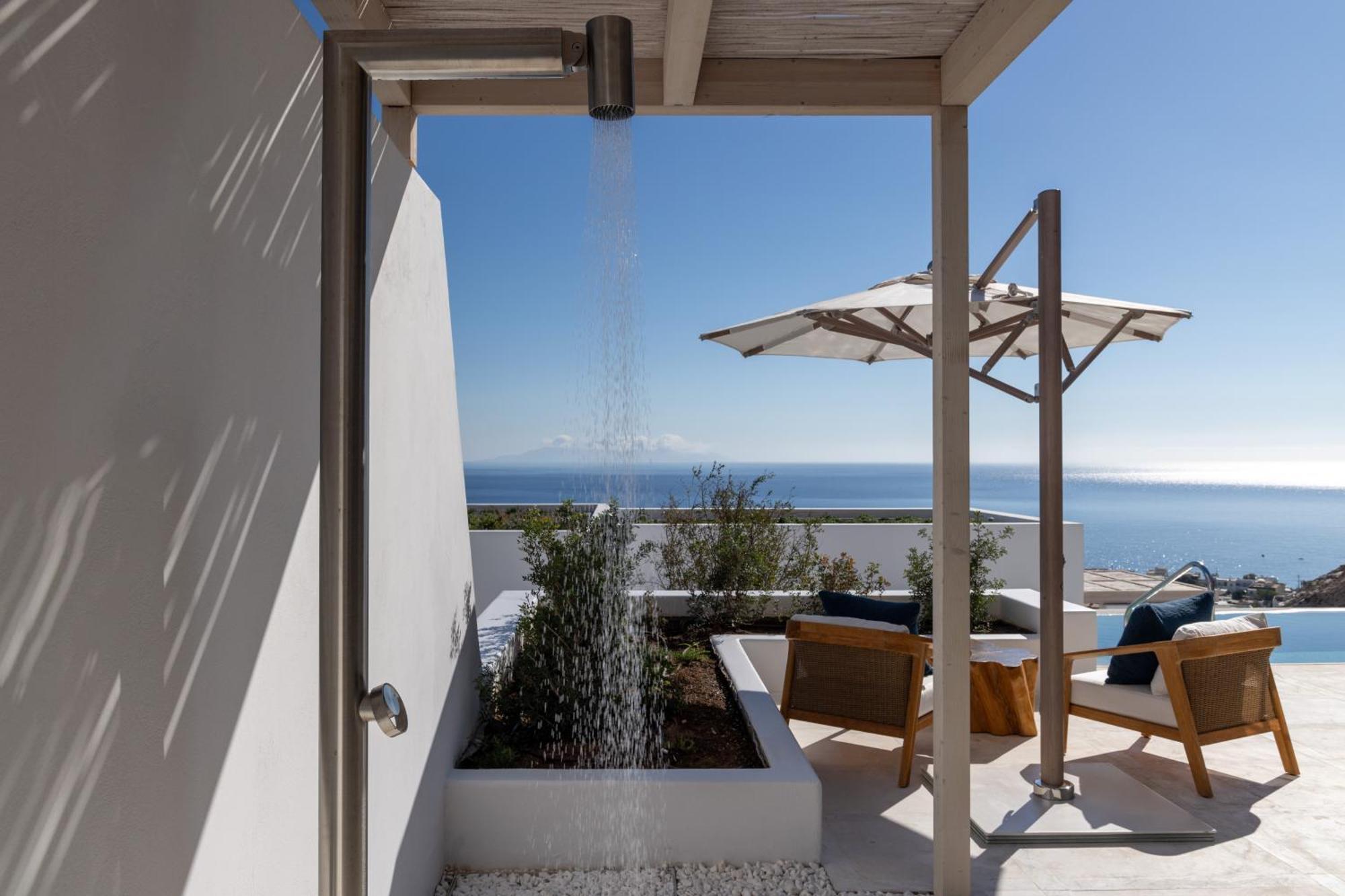 Sandblu Resort Kamári Dış mekan fotoğraf