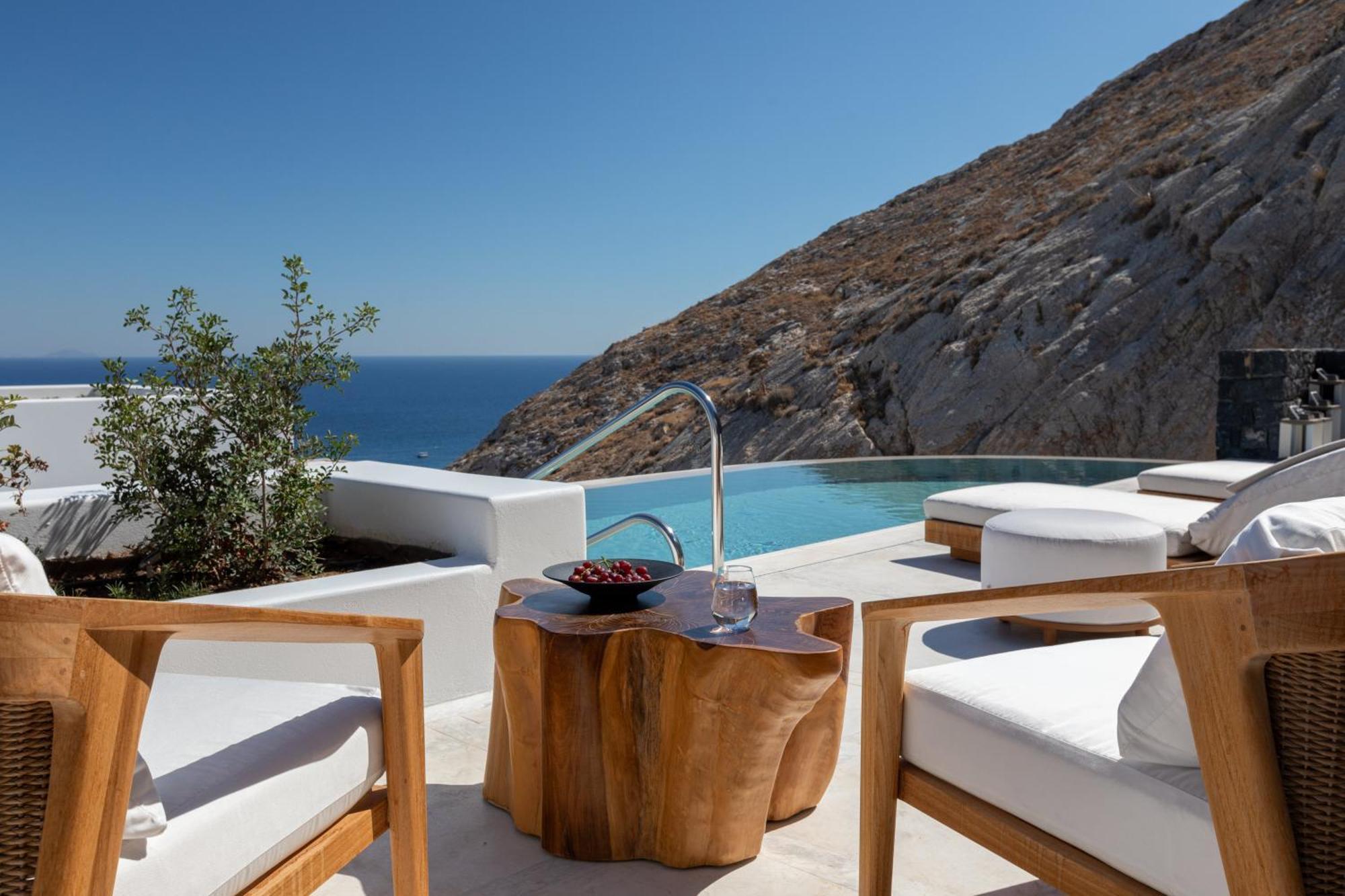 Sandblu Resort Kamári Dış mekan fotoğraf