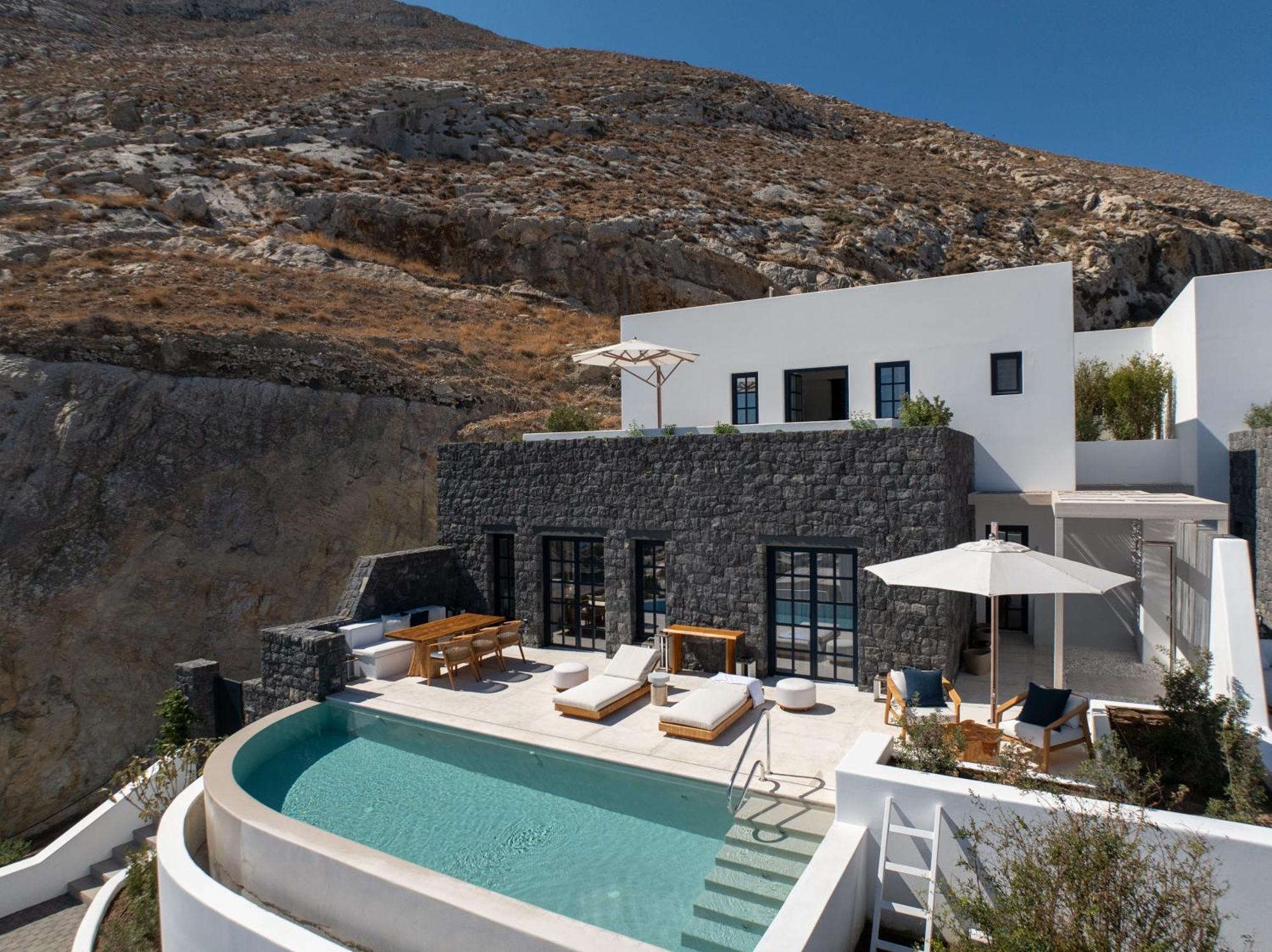Sandblu Resort Kamári Dış mekan fotoğraf