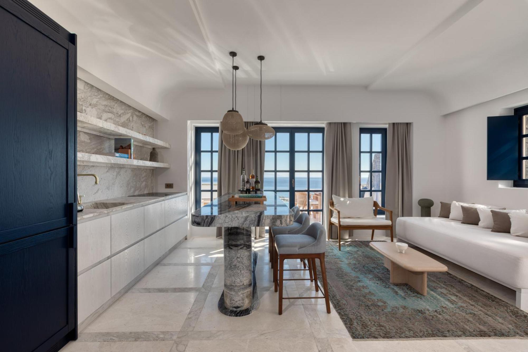 Sandblu Resort Kamári Dış mekan fotoğraf