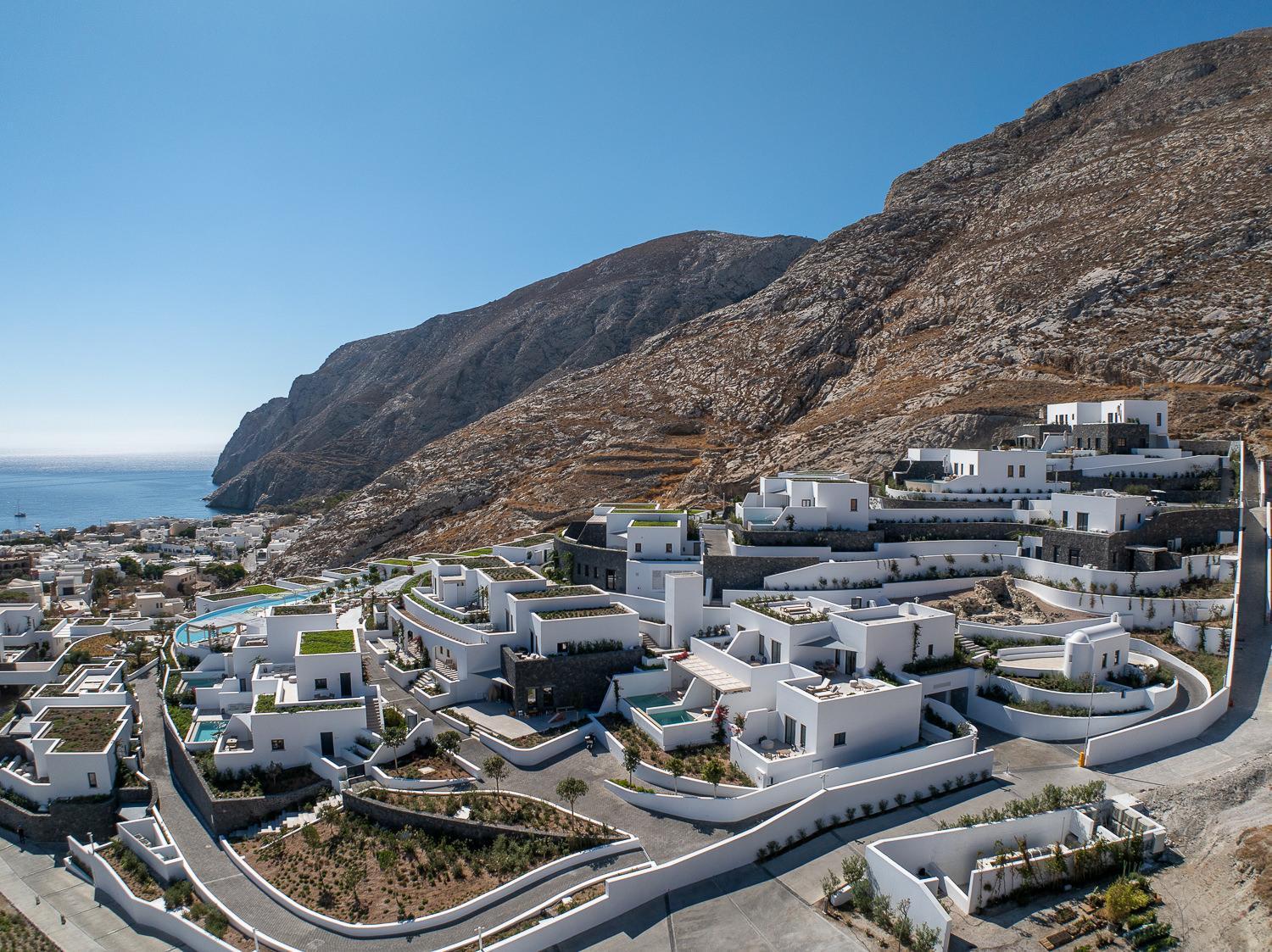 Sandblu Resort Kamári Dış mekan fotoğraf